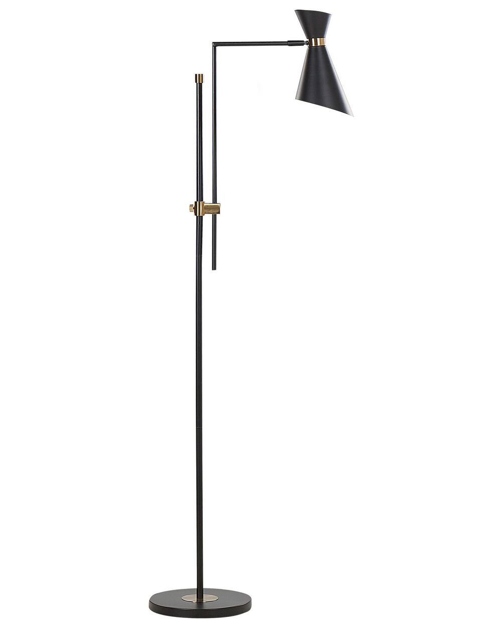 Floor Lamp MELAWI Metal Black