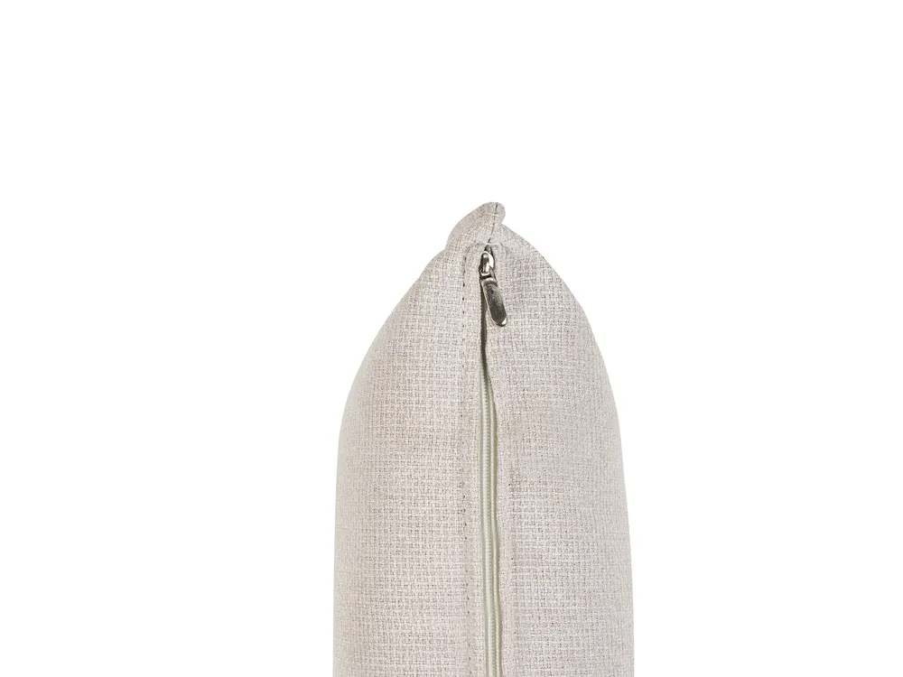 Single Sofa Bed DELLEN Fabric Off-White_1031474
