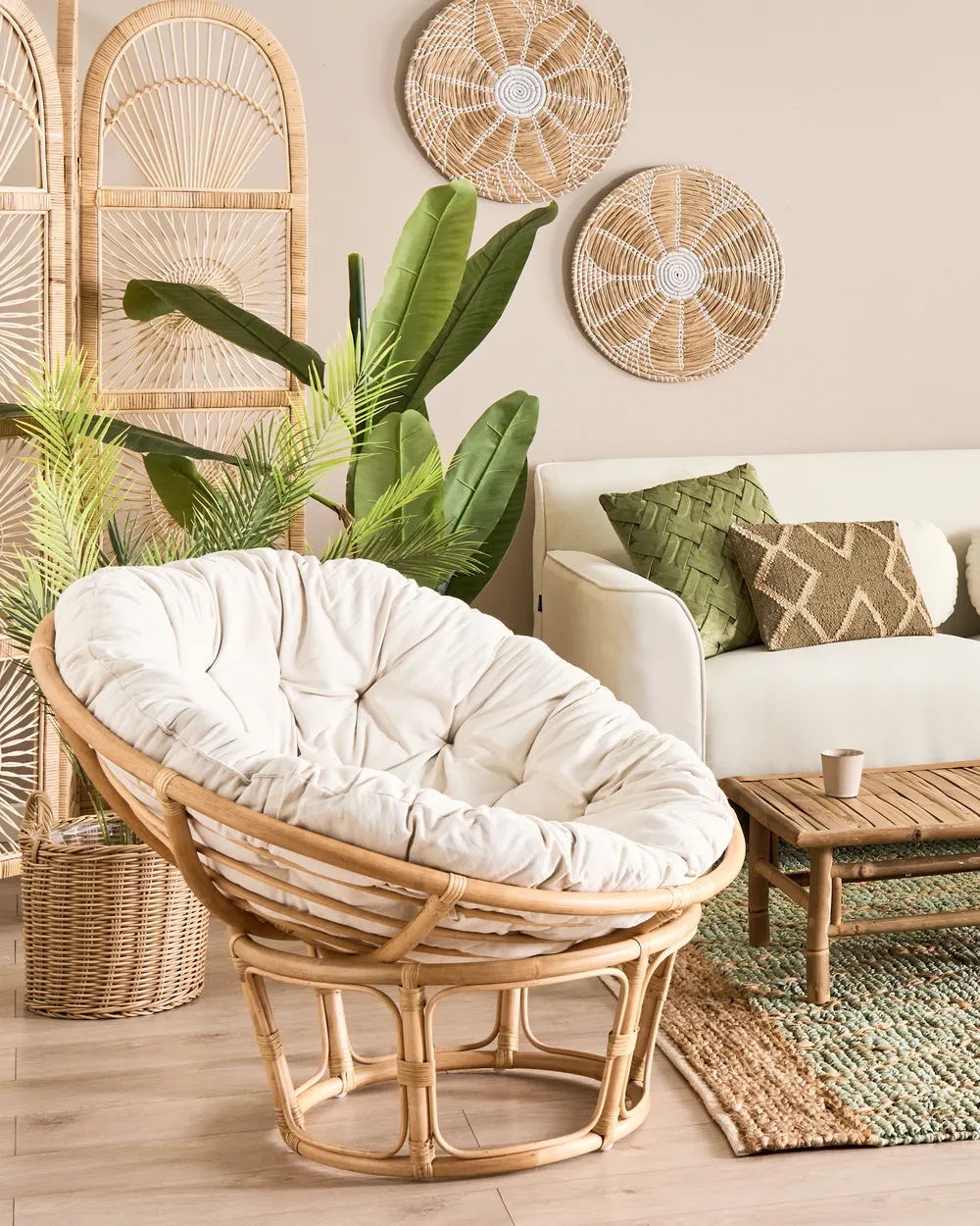 Garden Chair SALVO Rattan Natural