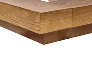 Letto ad acqua Bouclé ZEN 160 x 200 cm Frassino naturale_1079893