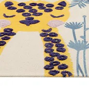 Kids Rug LUAS Multicolour 80 x 150 cm Cotton_866788