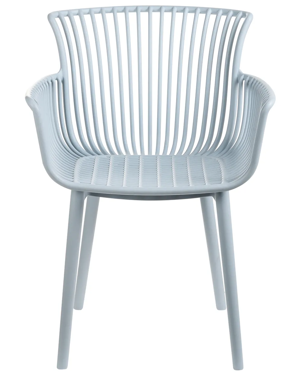 Set di 4 sedie da giardino PESARO Azzurro_998558