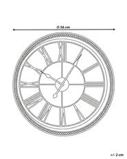 Relógio de parede CAMPREMY 56 cm Dourado_1149377