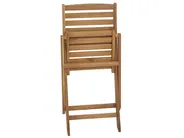 Set da pranzo da giardino 6 posti TOLVE con Ombrellone (12 opzioni) Legno d'acacia Marrone_863821