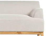 Corner Sofa 3 Seater SOSJO Fabric Light Beige Right Hand_941150