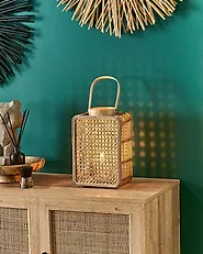 Lampion BANTUL 28 cm Technorattan Naturalny_828025