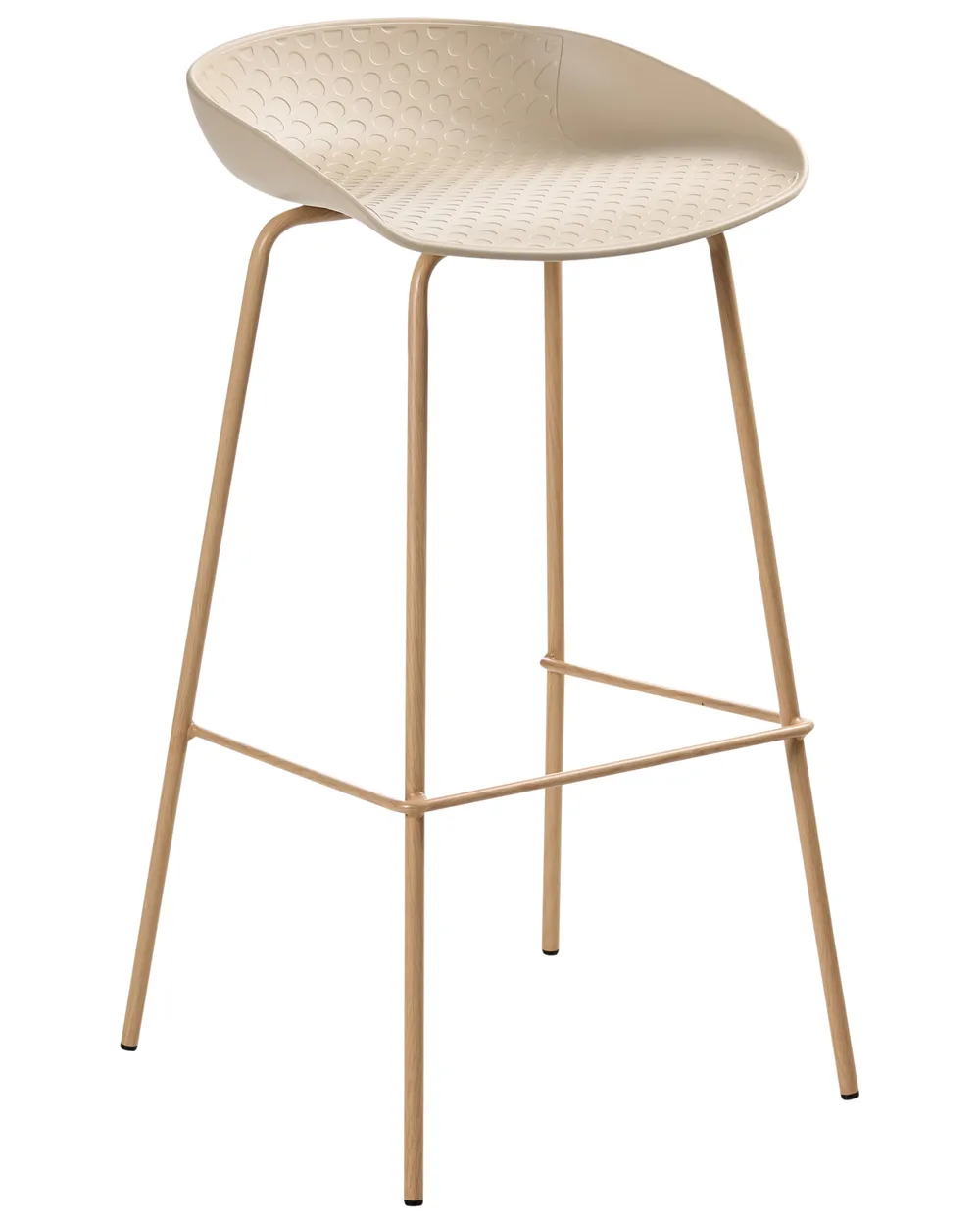 Set di 4 sedie alte VENLO Beige_1012549