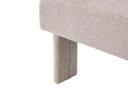 Divano 2 posti ILBRO Bouclé Beige chiaro_1059052