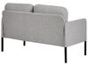 2 Seater Fabric Sofa Grey LAHTI_930573