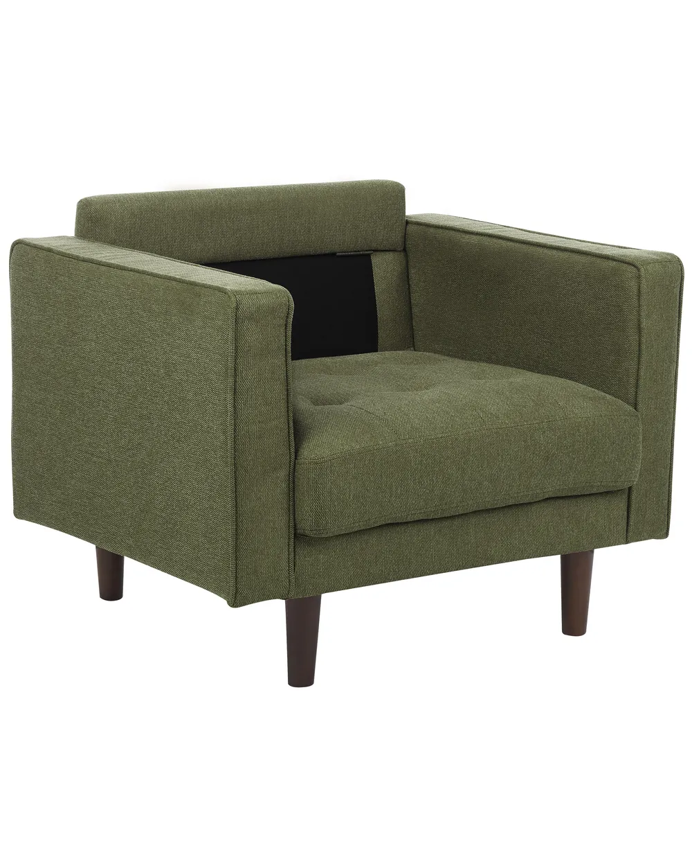Poltrona NURMO Tessuto Verde scuro_896001