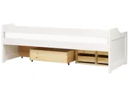 Daybed with Storage Pine Wood ROYVILLE 90 x 200 cm (EU Single) White_936567