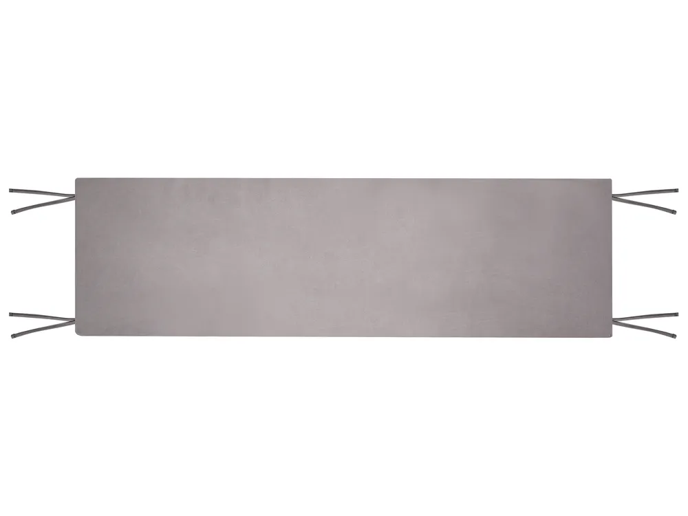 Bench Seat Pad Cushion MARLBORO 151 x 46 cm Grey_1133205