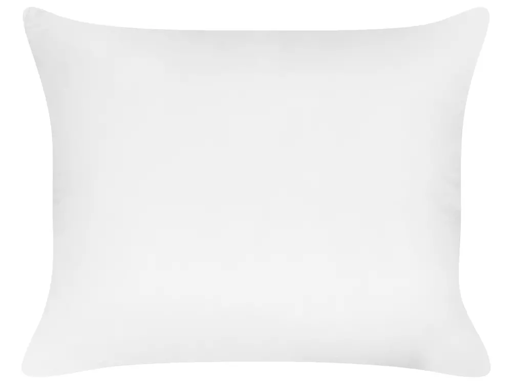 Zestaw 2 poduszek TRIGLAV Wysoka 50 x 60 cm Poliester Biały_882536
