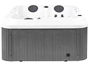 Outdoor Whirlwanne mit LED HORCONES Grau_1081910