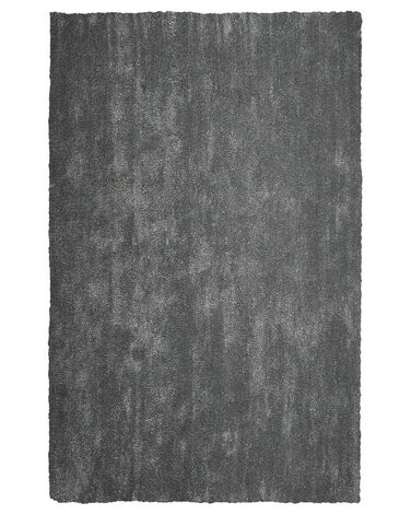 Tappeto shaggy grigio scuro 200 x 300 cm DEMRE