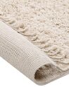 Dywan shaggy bawełniany 140 x 200 cm beżowy BITLIS_837651