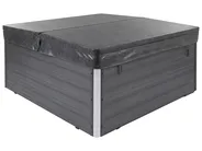 Outdoor Hot Tub with LED OZOGOCHE Grey_1081876