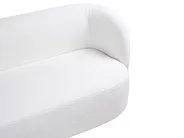 Sofa 3 Seater MELLOSA Boucle White_1197323