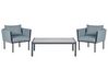 5 Seater Garden Sofa Set Dark Grey SKALA_934672