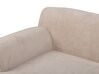 3-Sitzer Ecksofa beige rechtsseitig SIMOS_927942