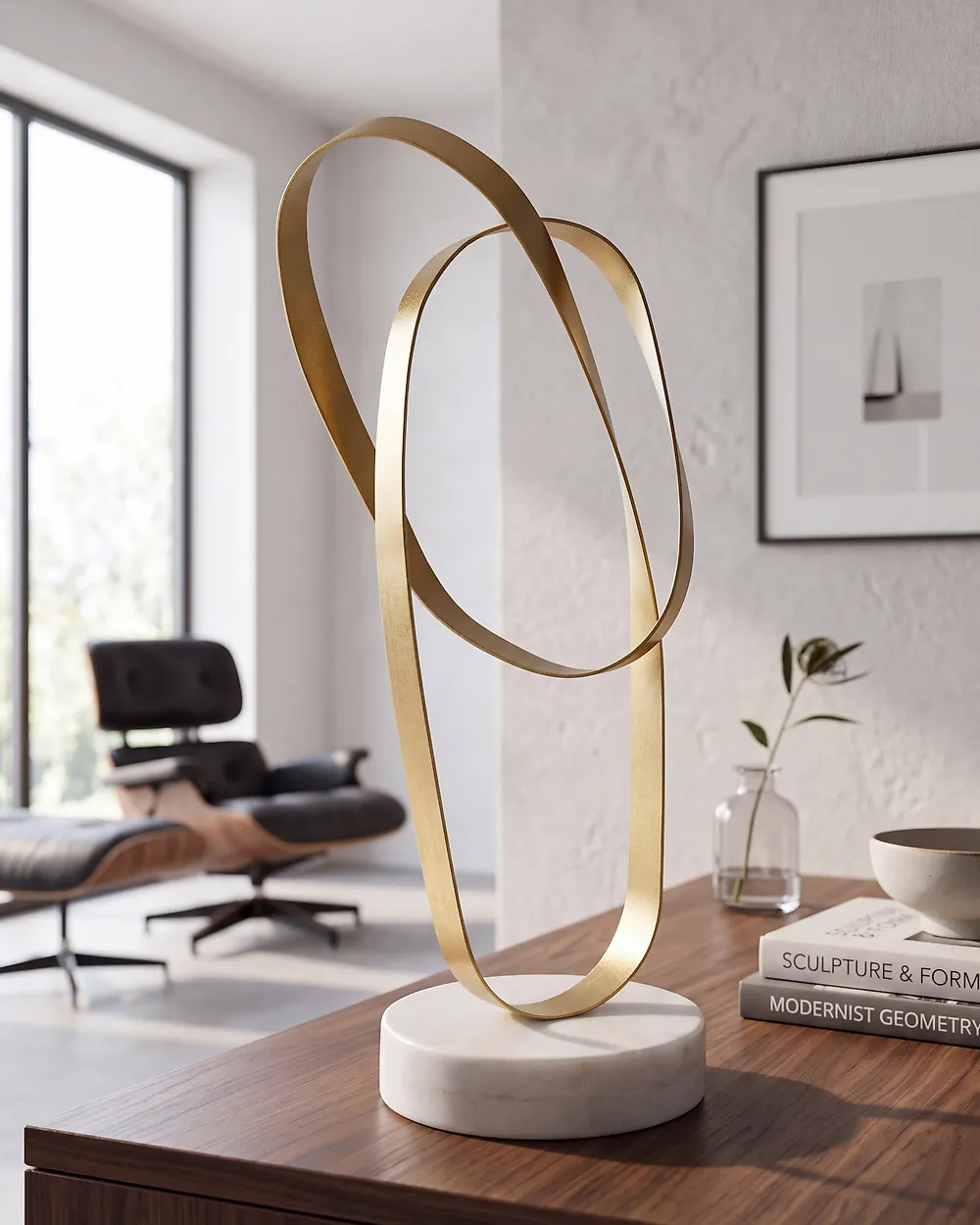 Accessoire Décoratif MILTON Métal Doré_1175255