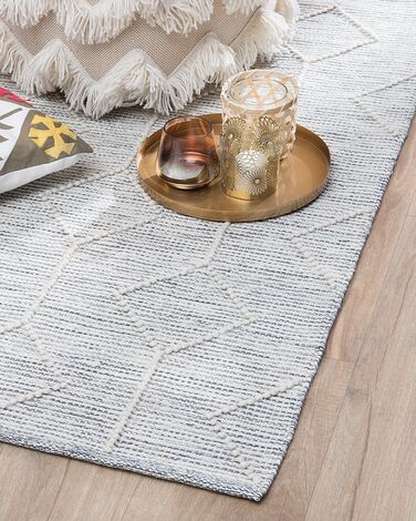 Area Rug Grey with Beige 80 x 150 cm EDREMIT