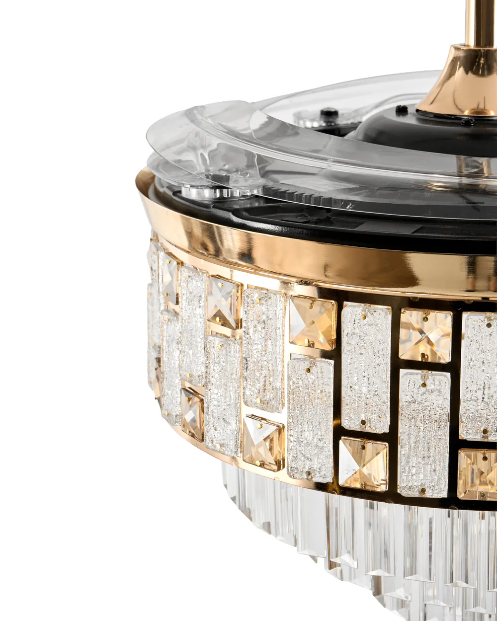 Ceiling Fan with Light ALAPAHA with Remote LED Gold_1125773