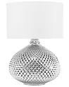 Table Lamp MADON Glass Silver