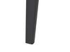 Eettafel uitschuifbaar MDF zwart 160/200 x 90 cm IRVINGTON_786010