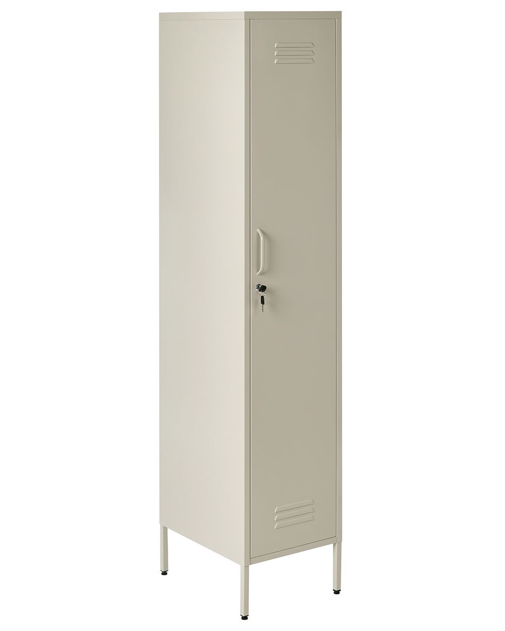 Büroschrank FROME Metall Hellbeige