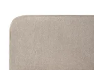 Divano letto con contenitore REGENT Tessuto Tortora 160 x 200 cm_1065382