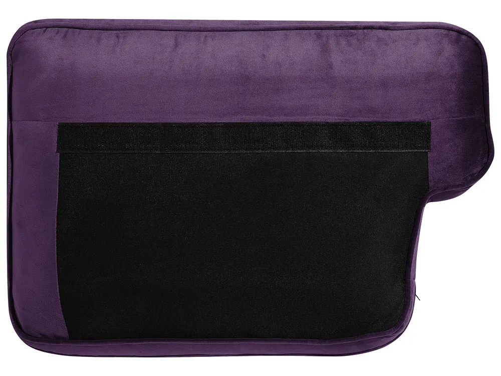 Divano 3 posti LOKKA Velluto Viola_705482