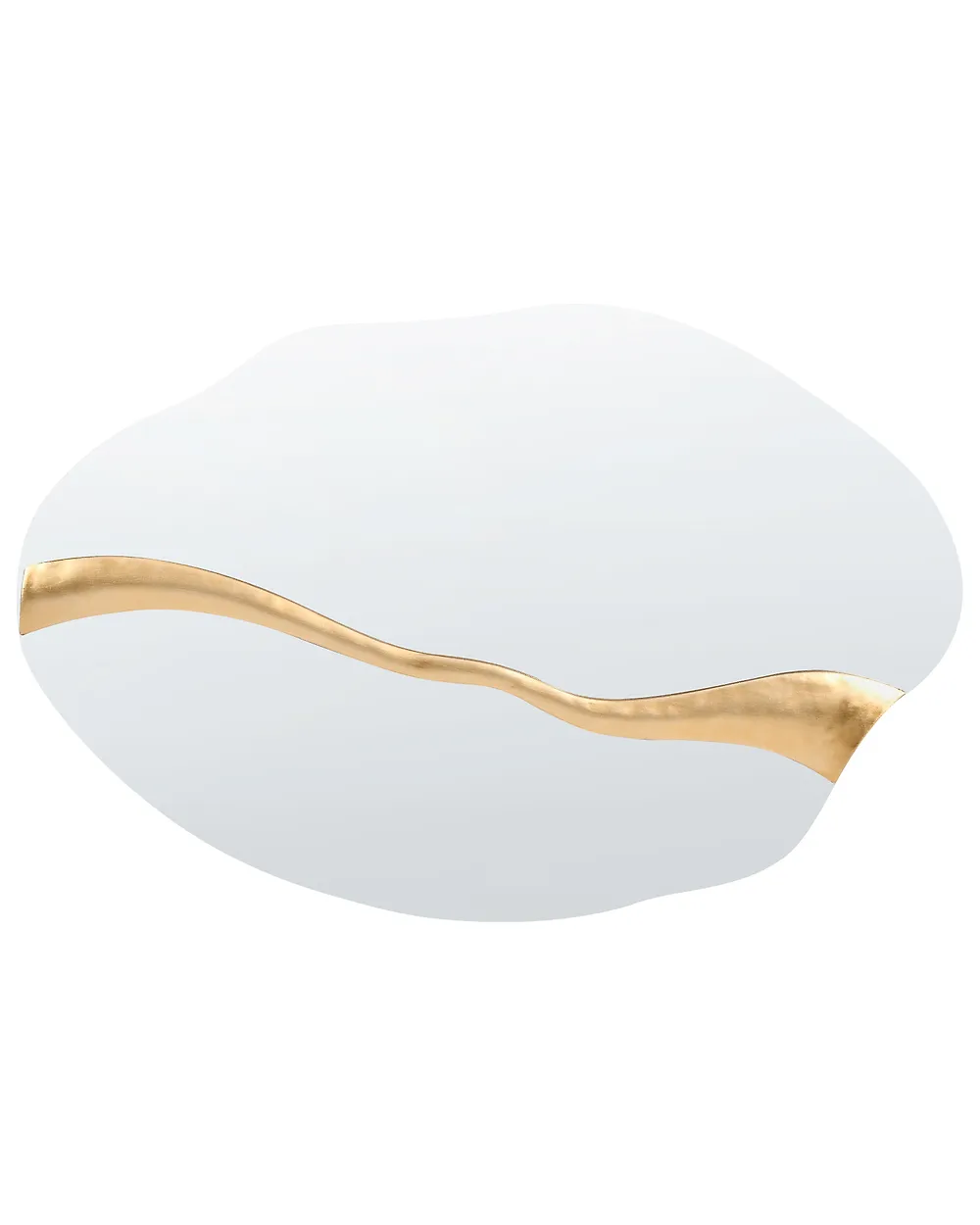 Wandspiegel POIVRES 90 cm 60 cm Gold