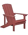 Garden Chair ADIRONDACK Red