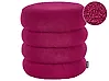 Pouffe SUMPTER Boucle Burgundy