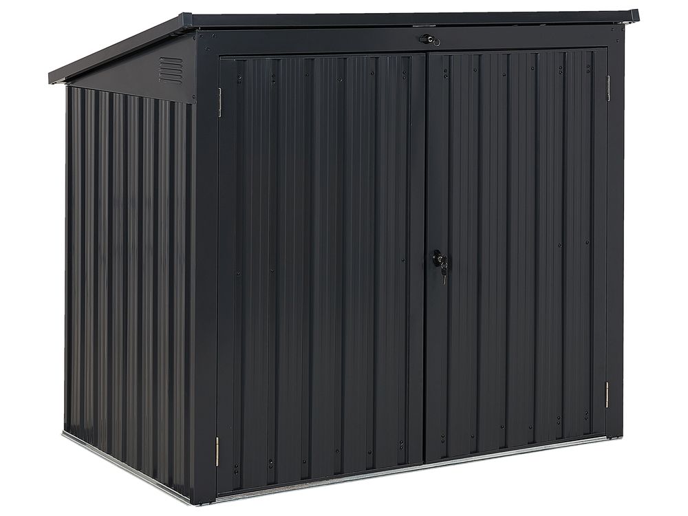 Schowek narzędziowy MOENA 158 cm 96 cm Metal Grafitowy