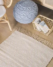 Rug ALADAG Beige 80 x 150 cm Jute_807280