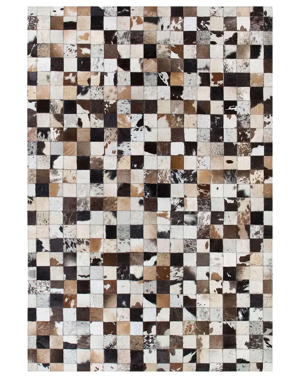 Rug CERLI White 140 x 200 cm Leather_743075