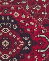 Teppich rot orientalisches Muster 60 x 200 cm Kurzflor VADKADAM_831436