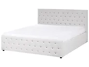 Ottoman Bed AMIENS Fabric Beige 180 x 200 cm (EU Super King)_1185156