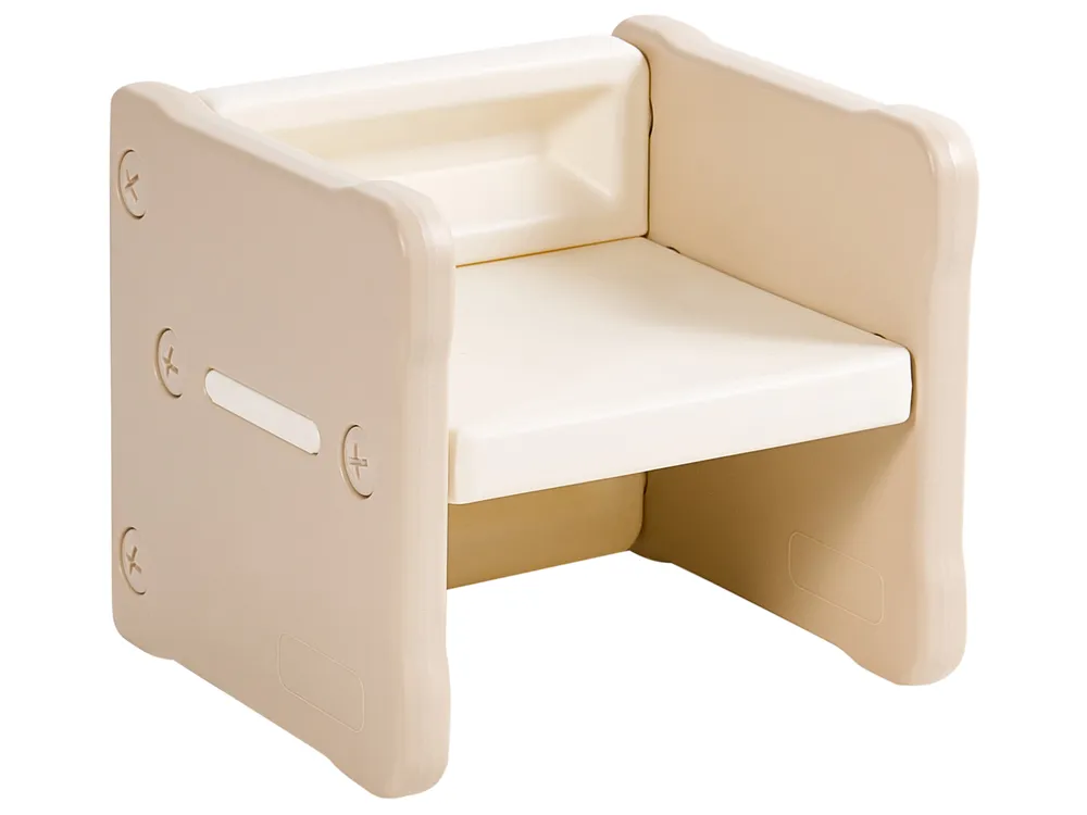 Kids Table with Chairs BULLOO Beige_1124245