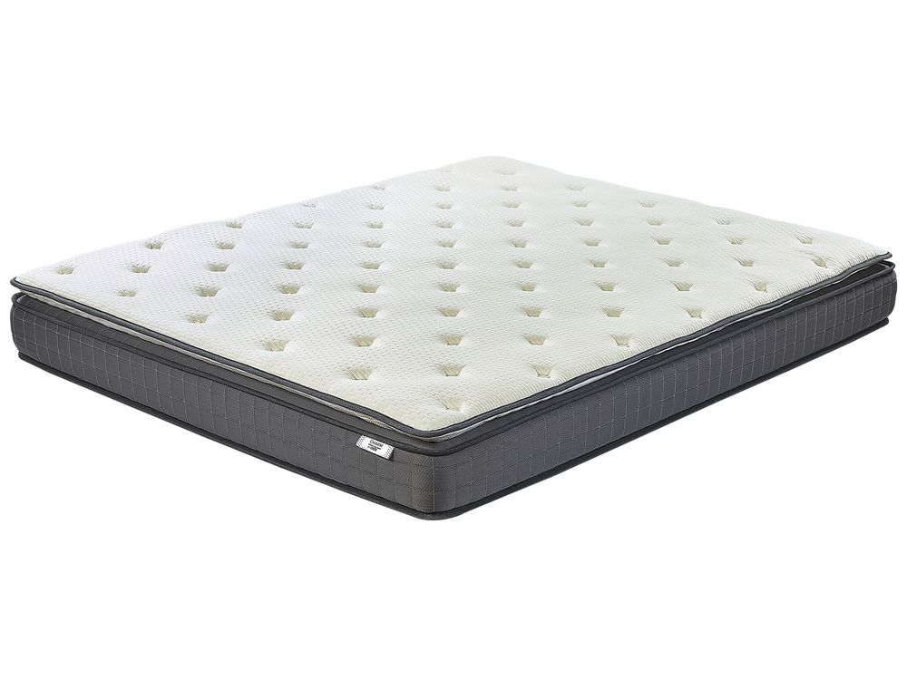 Memory Foam Mattress CHARM Firm 180 x 200 cm Super King Size Beliani