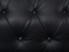 Divano angolare vintage in pelle nera versione sinistra CHESTERFIELD_709719