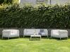 4 Seater Garden Sofa Set Light Beige FERRETTI_932046