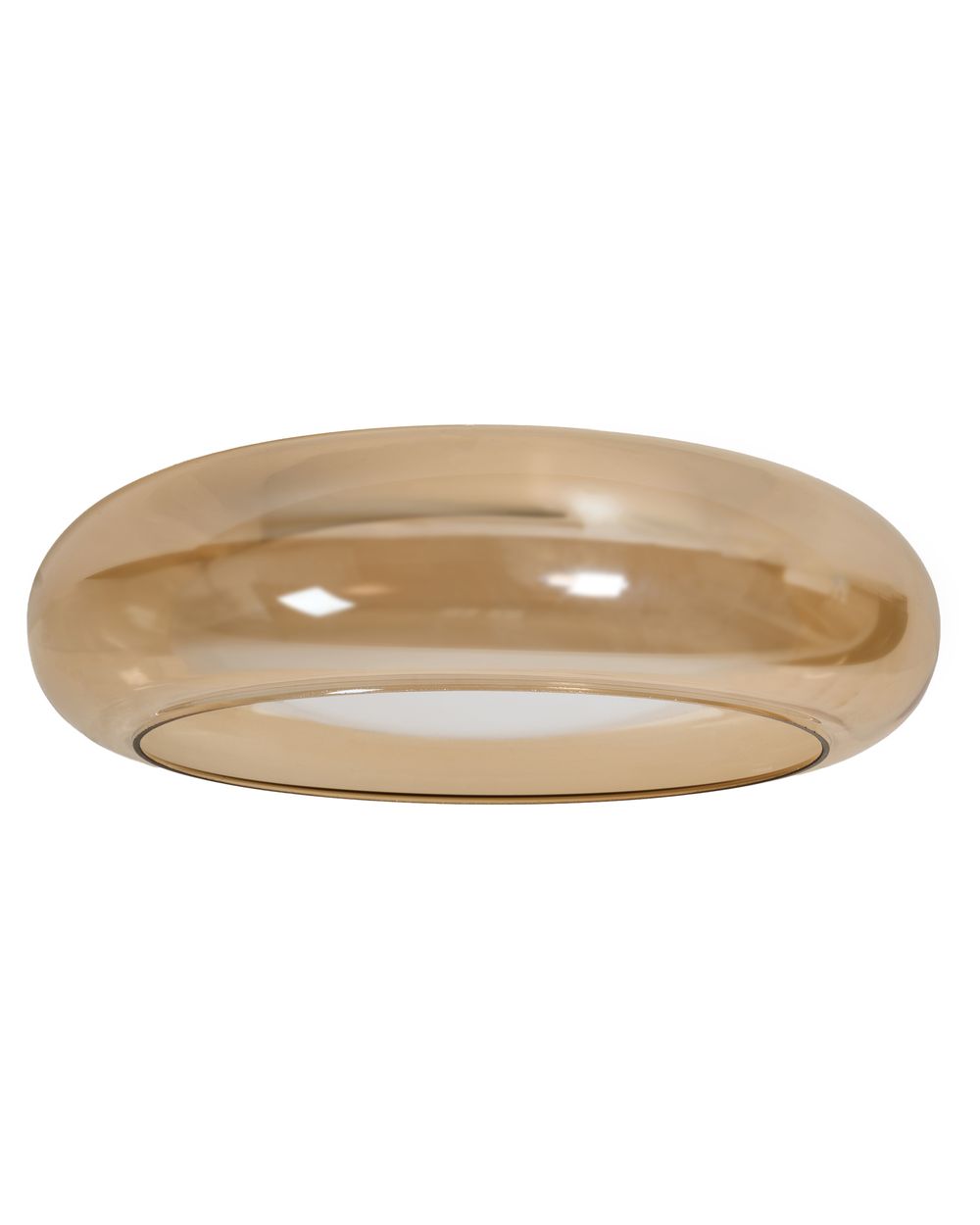 LED loftslampe NITH Med dæmpning Glas Lysebrun