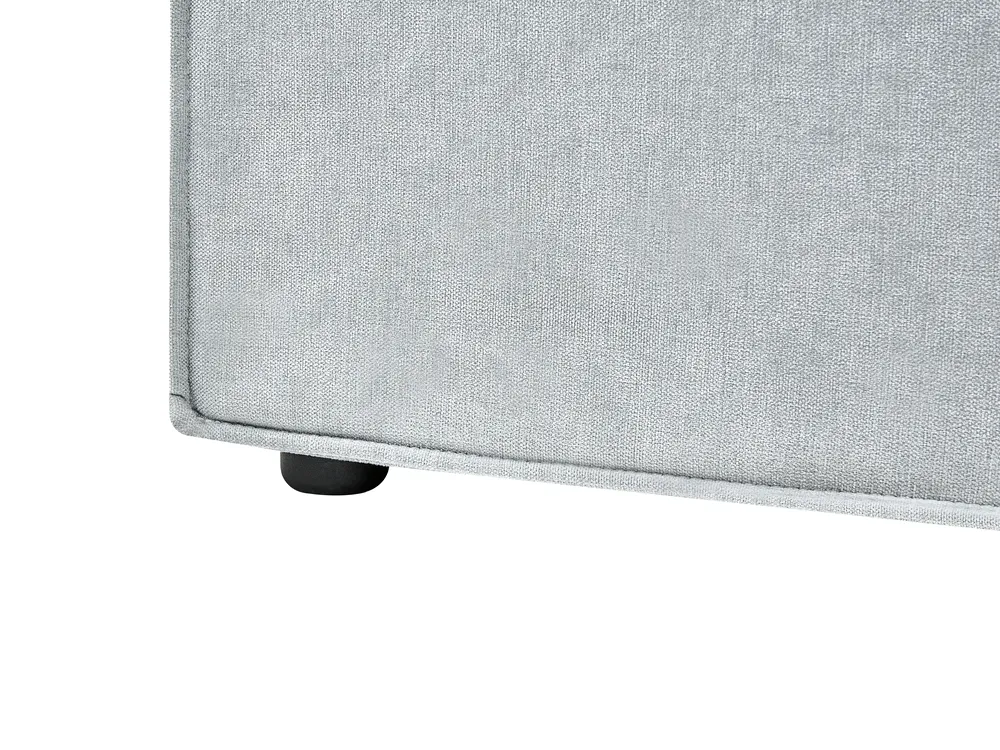 Ottoman Bed MOISSAC Chenille Light Blue 160 x 200 cm (EU King Size)_980962