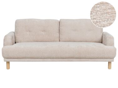 3-istuttava sohva buklee beige TUVE