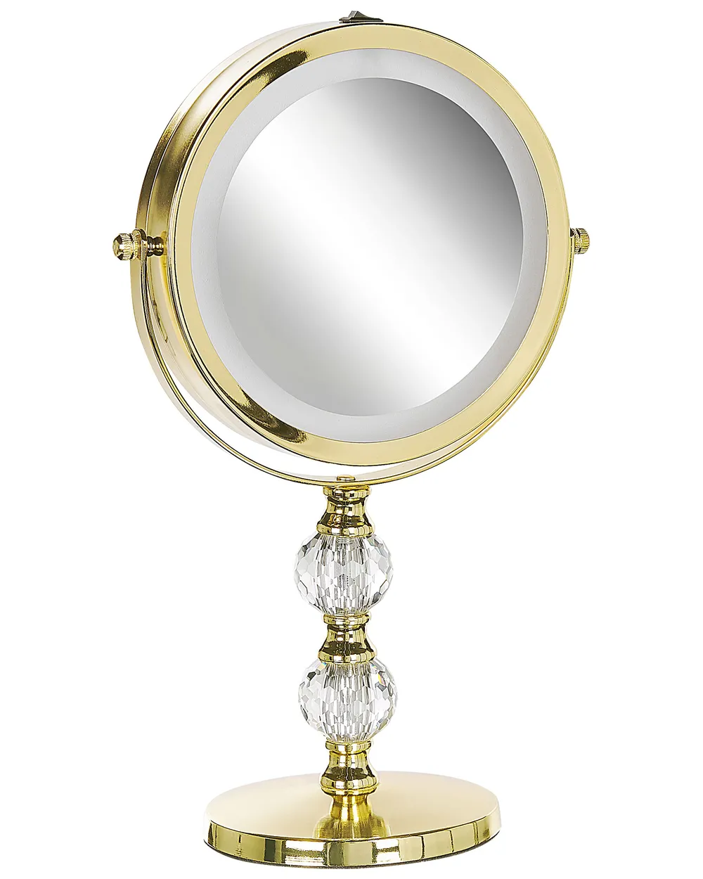 Specchio per make-up LED CLAIRA Oro_813647