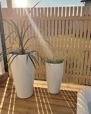 Donica TSERIA 40 cm Biały_868078