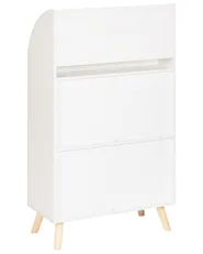 Regał na książki 3 półki LILOET 102 cm Biały_950032